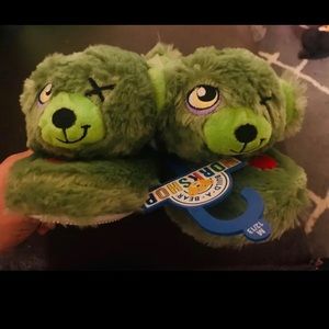Build a bear zombie slippers (size M (12-13) runs smaller!)